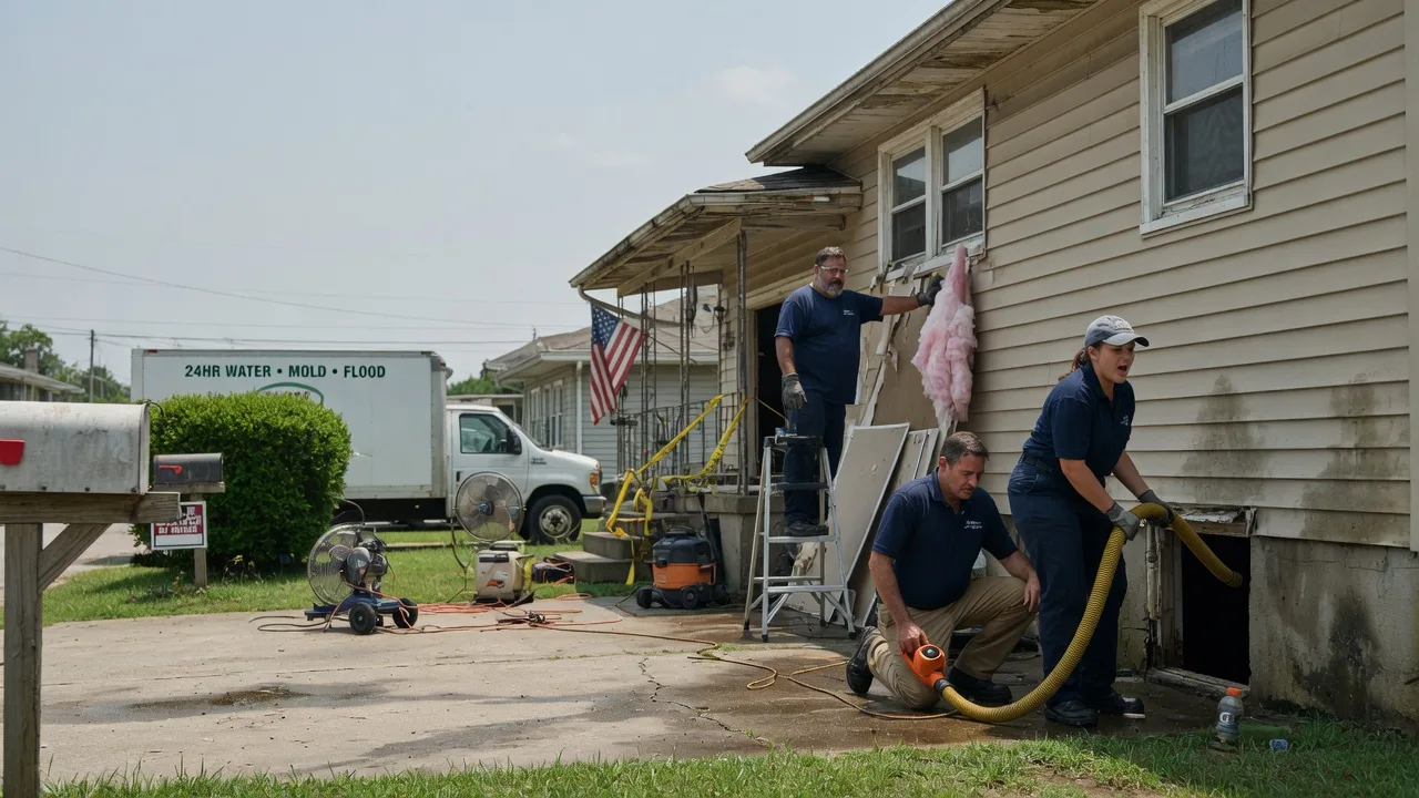 Water Damage Repair in New Athens, IL near me